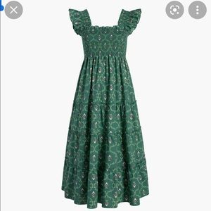 Emerald Trellis Hill House Home Nap Dress